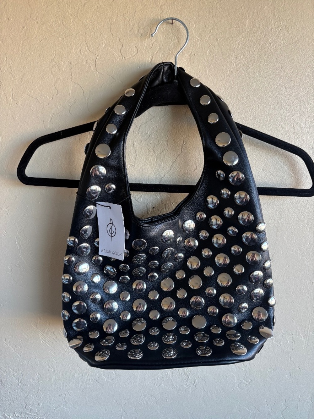Mirror Studded Purse